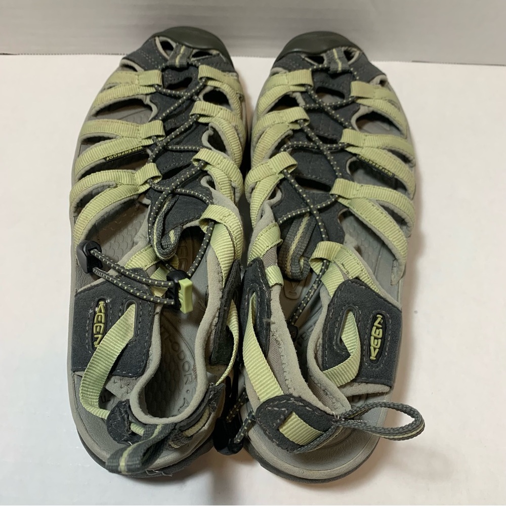 KEEN Water Proof Hiking Sandals Green/Gray Women’s Size 9